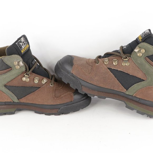 New Vintage Wolverine Steel Toe Leather Work Boots main image 5